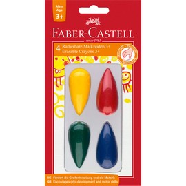 Faber-Castell 120405 Crayons Pear-Shaped for Ages 3 and Above