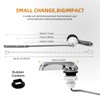 GDHeHKJi Universal Toilet Tank Handle Replacement, Front Mount Flush Lever