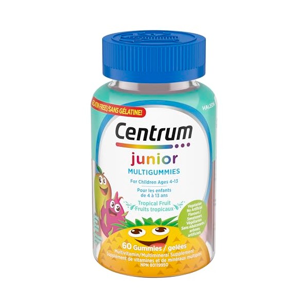 Centrum Centrum Junior MultiGummies Tropical Fruit Multivitamin and Multimineral Supplement,