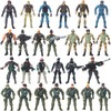 Tuanse 26 Pcs SWAT Team and Military Action Figures Playset