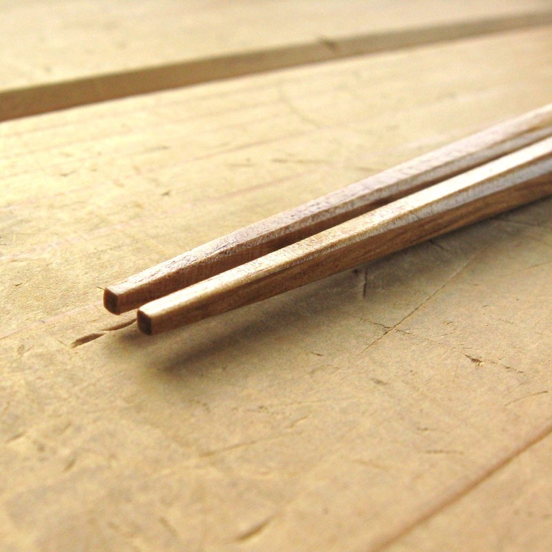 Nagao Chopsticks & Chopsticks Case Set, 9.1 inches (23 cm),