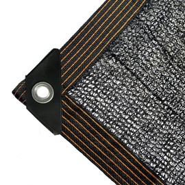 winemana 50% Black Shade Cloth, 14 x 20 FT Durable Mesh Tarp with Grommets, Garden Sunblock Shade Cloth Shading Antifreezing for Plants Cover, Greenhouse, Barns Kennel, Patio, Tomatoes