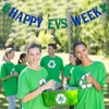 Happy EVS Week Banner - Environmental Services Week Decor, Happy