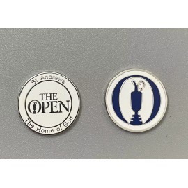 The Open Championship St. Andrews 2 Sided Ball Marker British Open