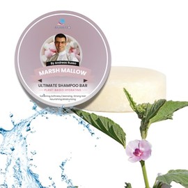 Solid Shampoo Bar for Hair Growth – Organic Shampoo and Conditioner Bar for Itchy Scalp, Shampoo Bar for Men & Women, Organic Bar Shampoo for Thinning Hair, Rough Hair, and Silky (Marshmallow)