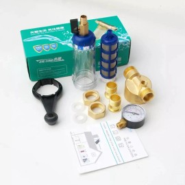 Filtro De Agua Para Toda La Casa De 1 A 1/2 Con Manómetro