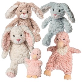 Mary Meyer Lovey Baby Soother Putty Nursery Soft Toy, 13-Inches, Blush Pink Duck