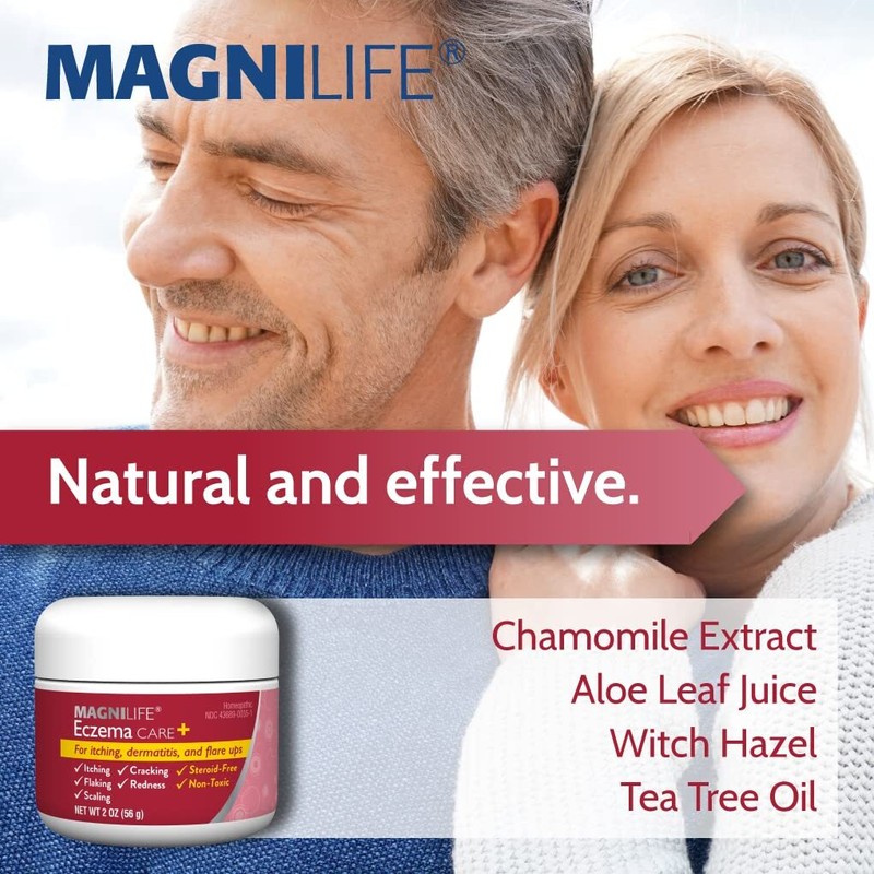 MagniLife Homeopathic Relief Gel for Eczema Itching and Dry Skin