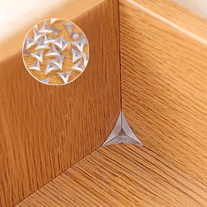 Stair Dust Corners, Inside Triangle Guard Decorative Anti-Dirty Corner Protector