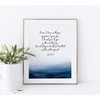 Crafty Cow Design John 14 27 Bible Verse Print, Peace