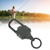 Magnetic Retractable Keychain Stainless Steel Wire Easy Pull Buckle Carabiner