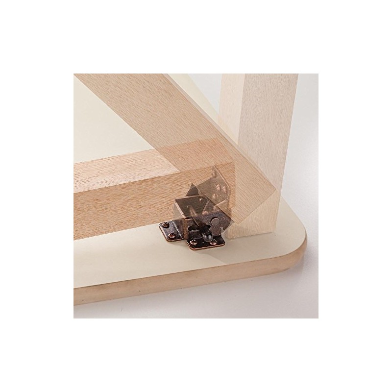 Folding Leg Bracket (Pair) - Heavy-Duty Folding Table Leg Bracket