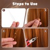 Sibba 10pcs Hair Extension Loop Threader Tools, Needle Threader Wire