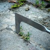 AIMALL Stainless Steel Weeder Tool with Wooden Handle, Lightweight Garden