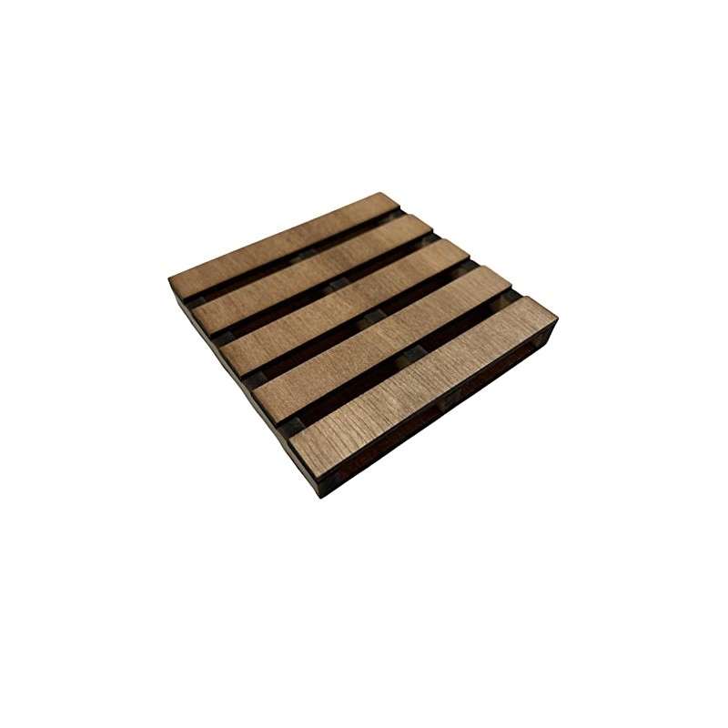 Paquete 6 portavasos Pack con diseño de pallets palets tarima