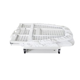 Wall Mounted Ironing Board,Foldable Ironing Board,180° Swivel Iron Board with Heat Resistant Cover for Home Laundry Room Dorm,White