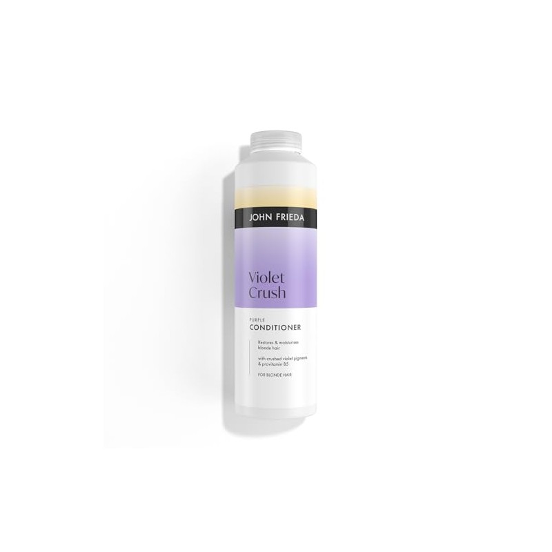 John Frieda Violet Crush Purple Conditioner 500ml. Blonde Hair Toning
