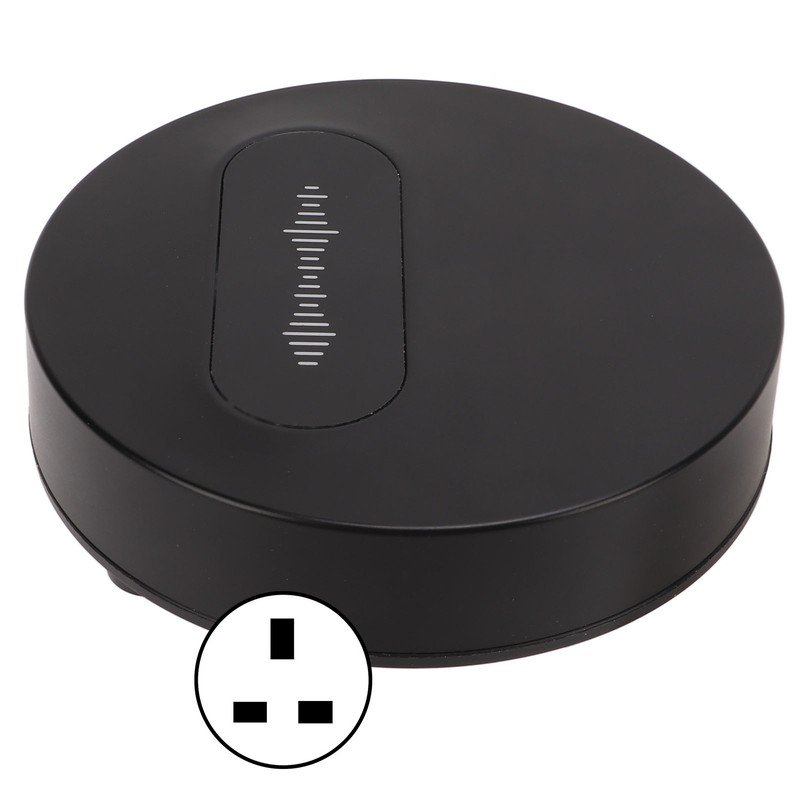 Black Wireless Doorbell Self Powered Waterproof Door Bell with 58