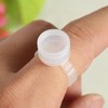 Disposable Eyebrow Tattoo Ink Rings Pigments Holder Container Cup Medium