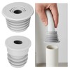 Gjinxi 2 Pcs Washing Machine Drain Hose Seal, Pipe Cover