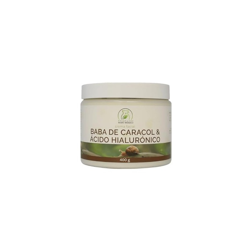 Crema Facial Baba De Caracol Con Ácido Hialurónico Piel Firme
