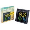 Levenhuk Wezzer PLUS LP10 Thermohygrometer – Thermometer, Hygrometer, Clock, Alarm