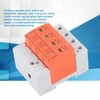 4P Surge Protective Device DIN Rail Mounting Arrester Protector with
