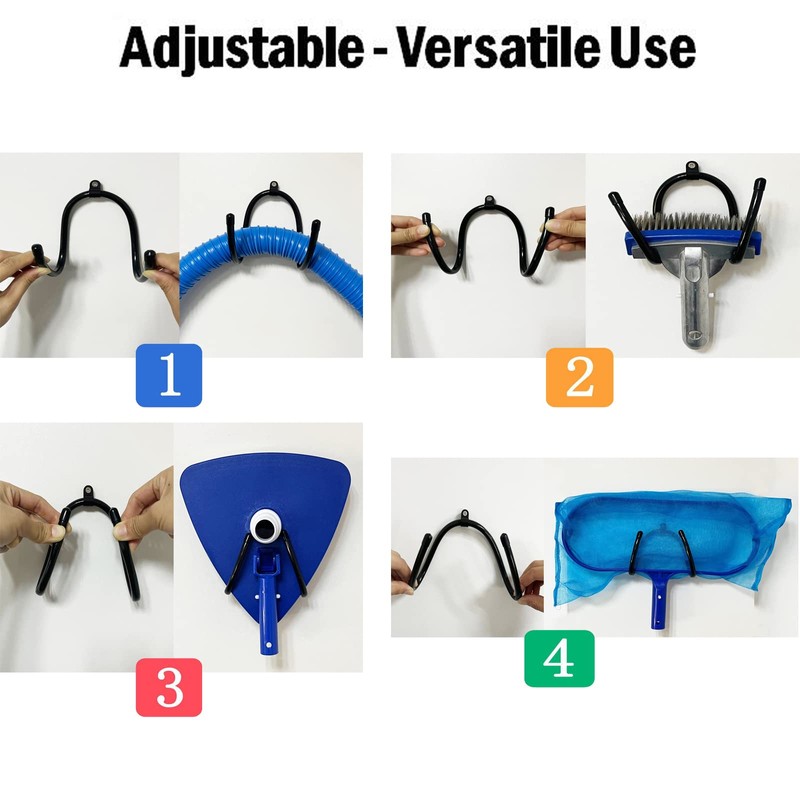 2/PK Pool Tool and Garage Tool Organizer - Wall Mounted