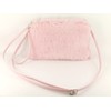 LONI Clutch Shoulder Crossbody HandBag Faux Fur in Pink