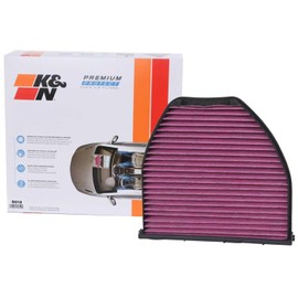 K&N Filters Cabin Air Filter Dashboard Activated Carbon DVF5013