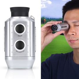 Pilipane High Precision Handheld Golf Rangefinder, Rangefinder for Golf and Hunting Rangefinder, Telescopic Rangefinder Tester, Continuous Scan in Tilt Mode, Distance