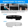 Autorder Dashboard Cover Mat for 1986-1991 1992 1993 Nissan Pathfinder