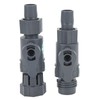 Aquarium Water Control Connector Double Valve Leakage Proof Quick Release