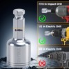 EVRBUL Ice House Castle Fish House Winch Adapter for Cordless