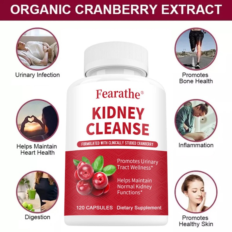 Fearathe Kidney Cleanse Capsules,Suppo