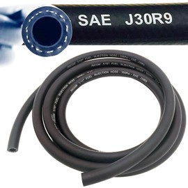 SAE 30R9 Fuel Hose Line 5/16 10FT Length High Pressure push lock fuel hose SAEJ30R9 300 psi (10FT, 5/16" ID)