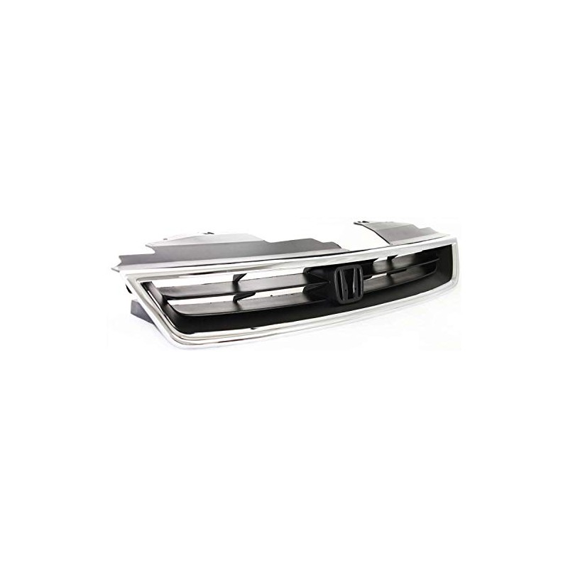 Garage-Pro Grille Compatible with 1996-1997 Honda Accord Chrome Shell/Textured Black