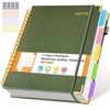 Hardcover Large Spiral Notebook 8.5" x 11" with Removable Dividers