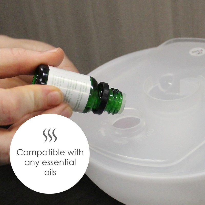 Crane Portable Ultrasonic Travel Humidifier & Aroma Diffuser – 0.2