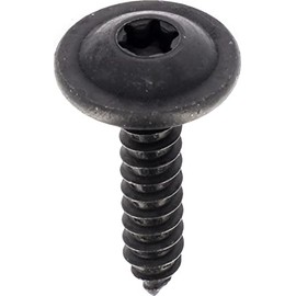 RLX Interior Wide Head Sheet Metal Screws Torx Drive 4.2 mm x 19 mm, Black Zinc Pack of 20