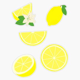 Lemon Pack Vinyl Sticker Waterproof Bumper Sticker Laptop Window Decal 5"