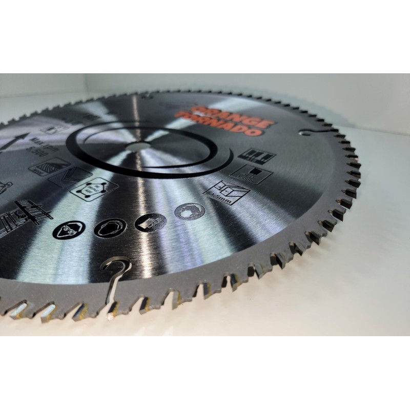 ORANGE TORNADO 10" 80 Tooth ATB Saw Blade