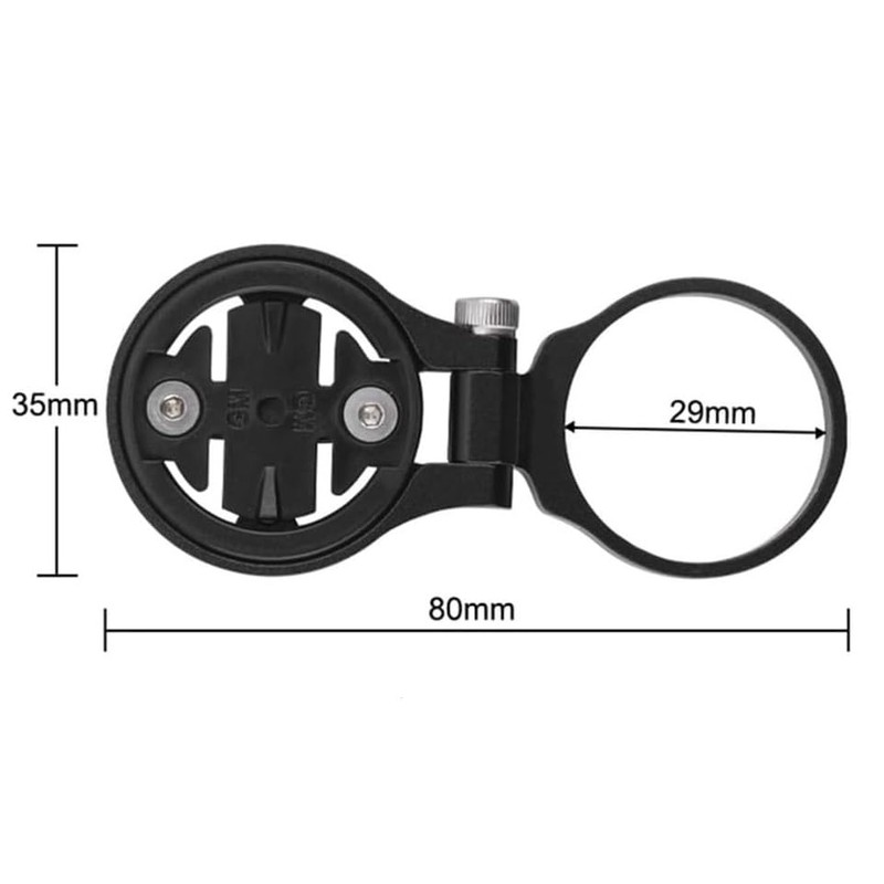 Uadme Bicycle Mount for Garmin 1000/820/810/800/520/510/500/200, Bicycle Computer Mount, Adjustable