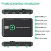 Jancane 4K KVM Switch HDMI 2 Port Box, USB HDMI
