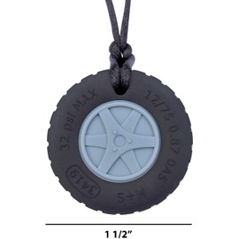Munchables Tire Sensory Chew Necklace