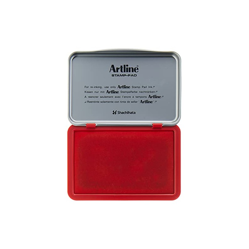 Artline Ehj-3 Stamp Pad, Red (1R)