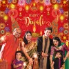 Avezano Happy Diwali Banner Diwali Telón de fondo para decoración