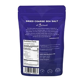 TABLISSIMA Sal Gris Gruesa Seca Del Mar Céltico, 85 G. Sal De Origen Natural, Rica En Minerales, Para Recargas De Molinillos.