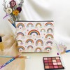 Livel lhood Rainbow Makeup Bag Portable Organizer Bag Travel Toiletry