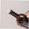 LABRIMP 100pcs Clear Plastic Stoppers for Wine Bottles Shaker Plugs